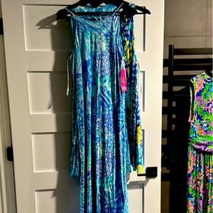 Brand new with tags. size large 
Lilly Pulitzer 
Hey Hey Soleil